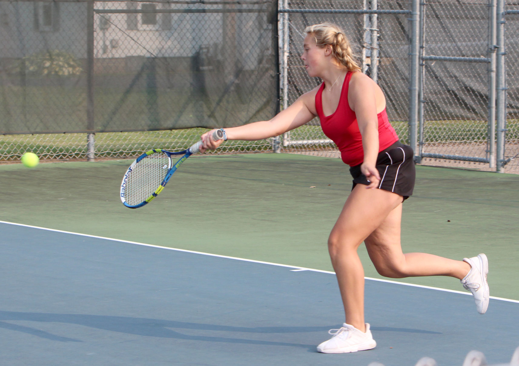 Menomonie at Chippewa Falls girls tennis 9-15-20